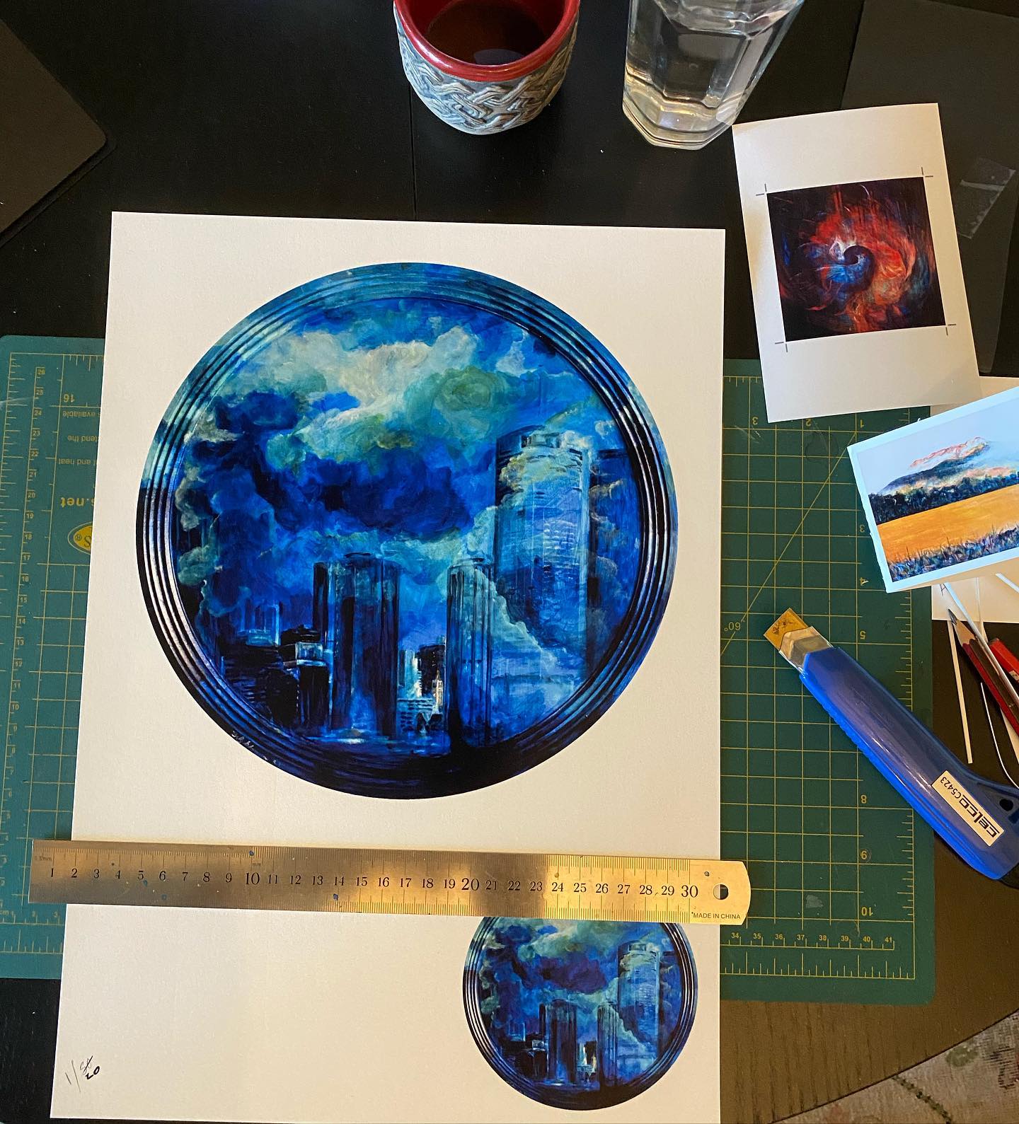 Limited edition city print — Billy Shannon, 2021